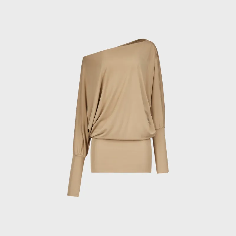 Aya Muse Cely Dress - Khaki sold by Kith