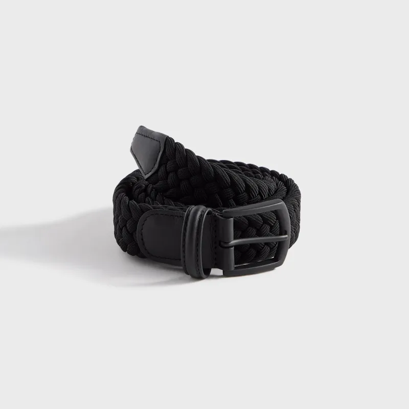 Anderson's Elastic Weave Belt - Black sold by Kith