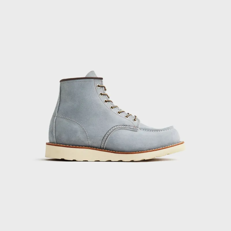 Red Wing 6-Inch Classic Moc - Dusty Blue / Abilene sold by Kith