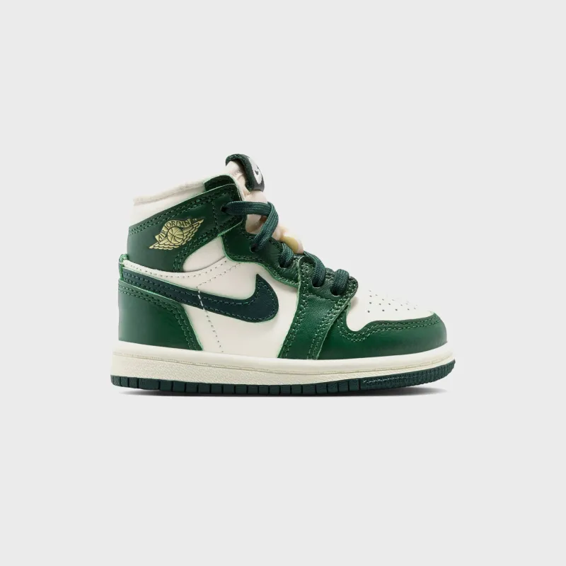 Jordan TD Air Jordan Retro 1 High OG - Fir / Coconut Milk / Pro Green sold by Kith