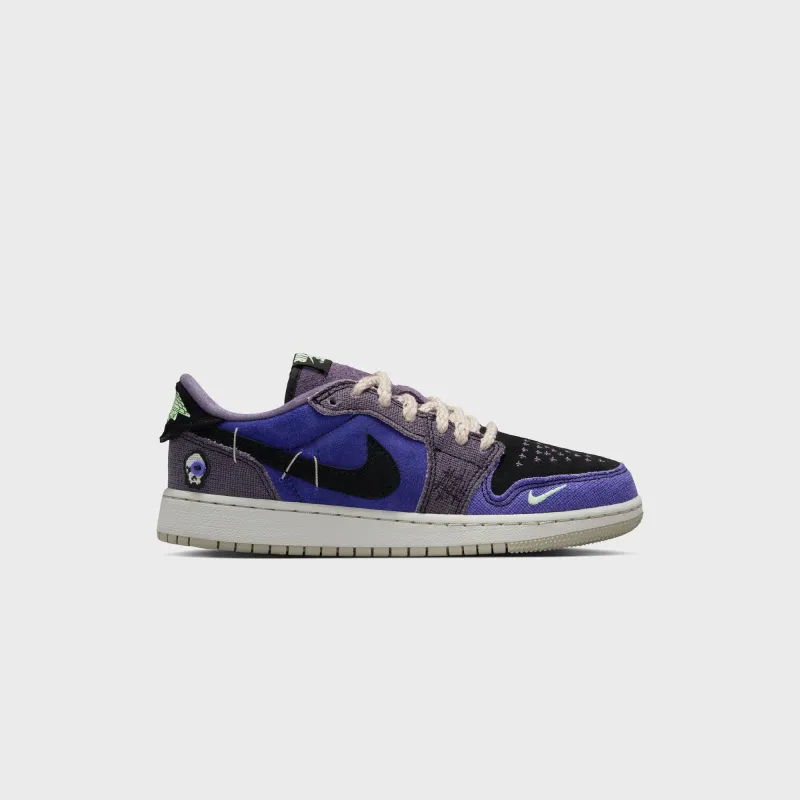 Jordan GS Air Jordan 1 Retro Low OG - Regency Purple / Dark Raisin sold by Kith