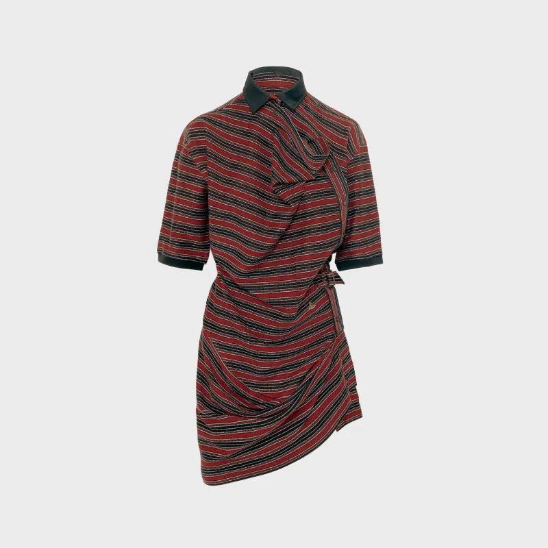Vivienne Westwood Ming Polo Dress - Red sold by Kith