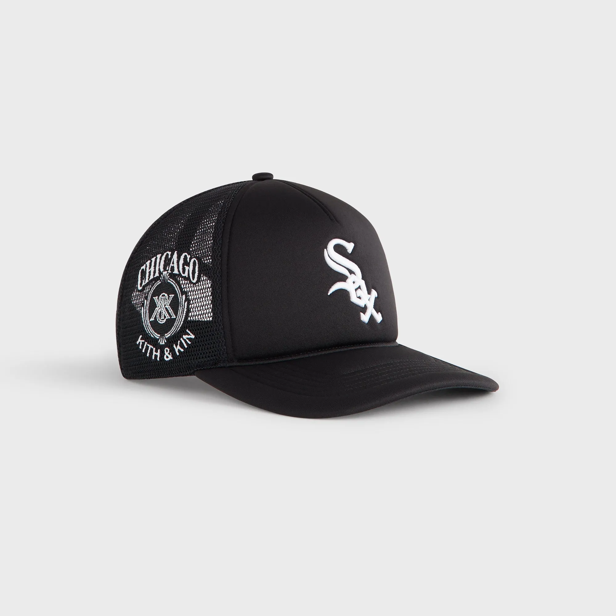 Kith & '47 for the Chicago White Sox Hitch Snapback Trucker Hat - Black sold by Kith product image thumbnail 3
