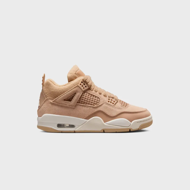 Jordan WMNS Air Jordan 4 Retro - Hemp / Light Orewood Brown sold by Kith