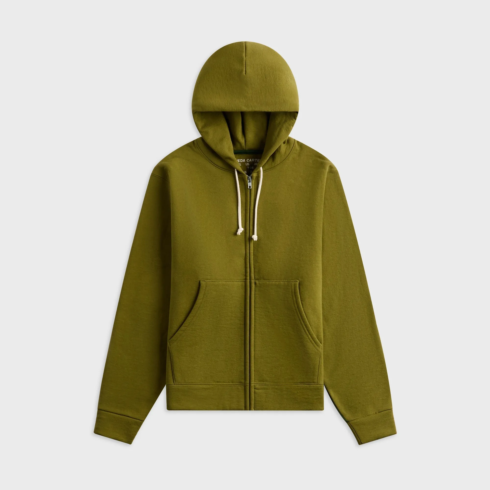 Veneda Carter Zip Up Hoodie - Green sold by Kith