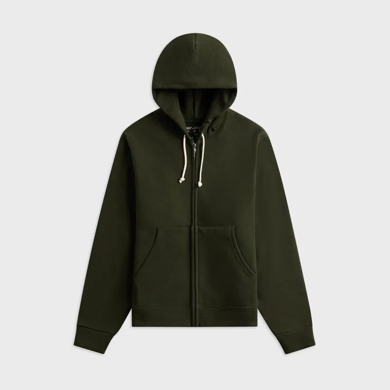 Veneda Carter Zip Up Hoodie - Green sold by Kith