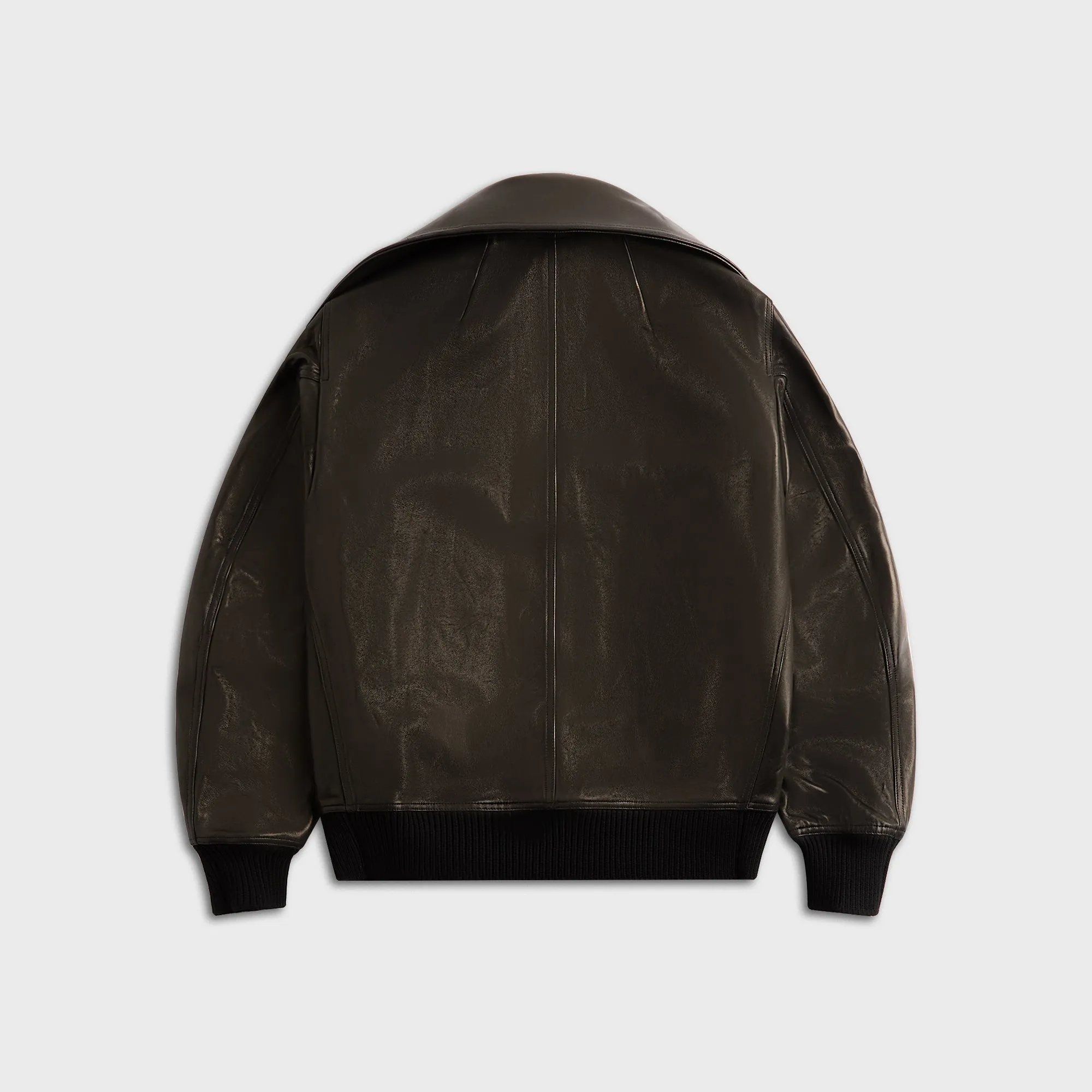 Rick Owens Concordians Dracucollar Flight Jacket - Black sold by Kith product image thumbnail 2