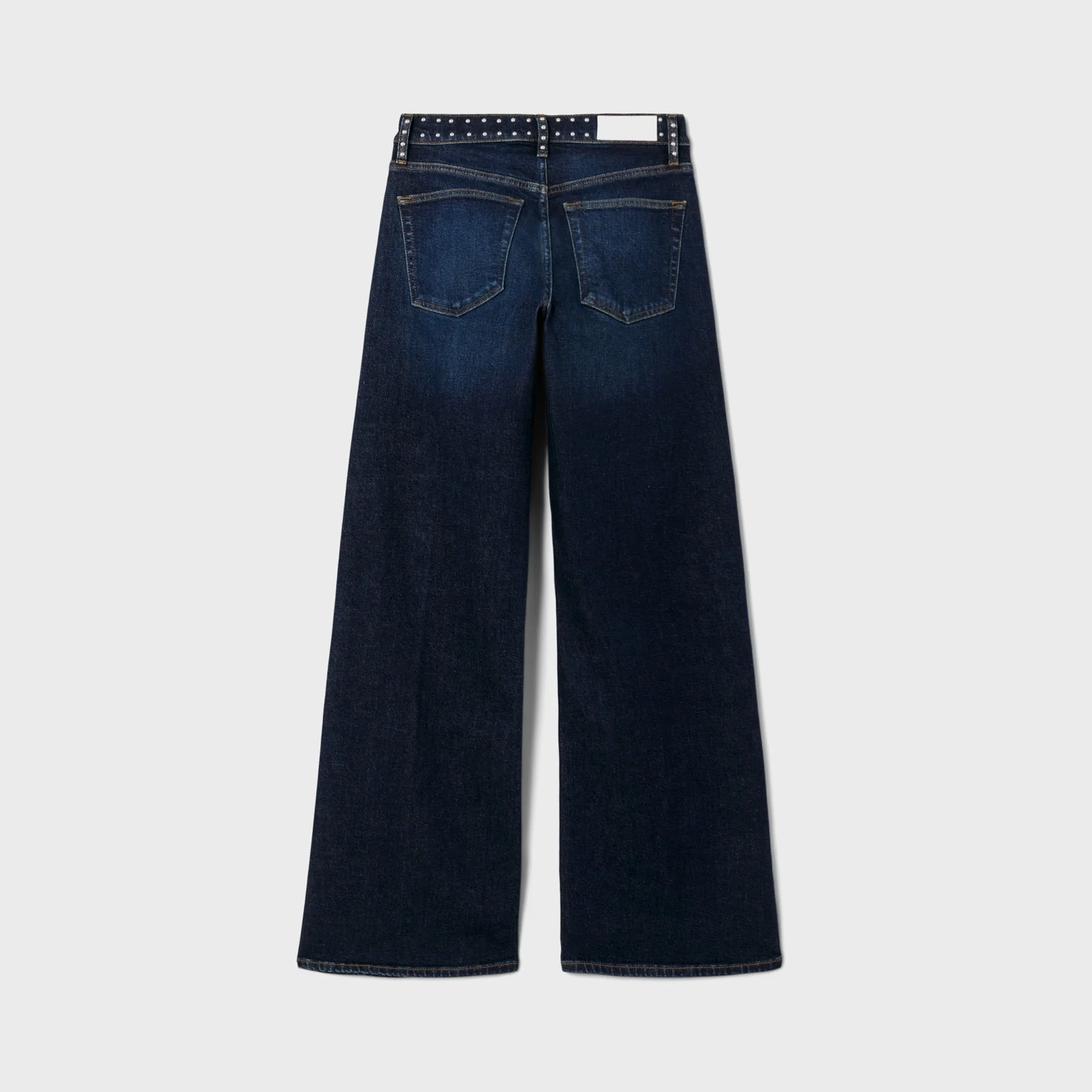 ReDone Studded Mid Rise Wide Leg Jean - Barely Worn Stud sold by Kith product image thumbnail 2