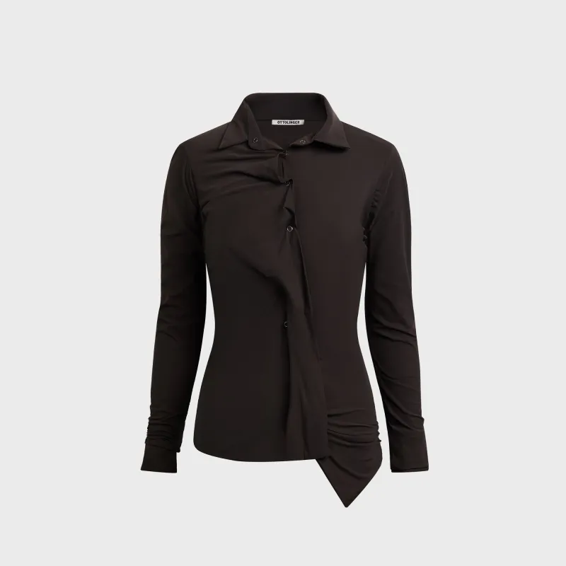 Ottolinger Twisted Shirt - Beige sold by Kith