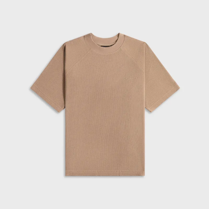 Daily Paper Waffle Boxy Tee - Irish Cream sold by Kith