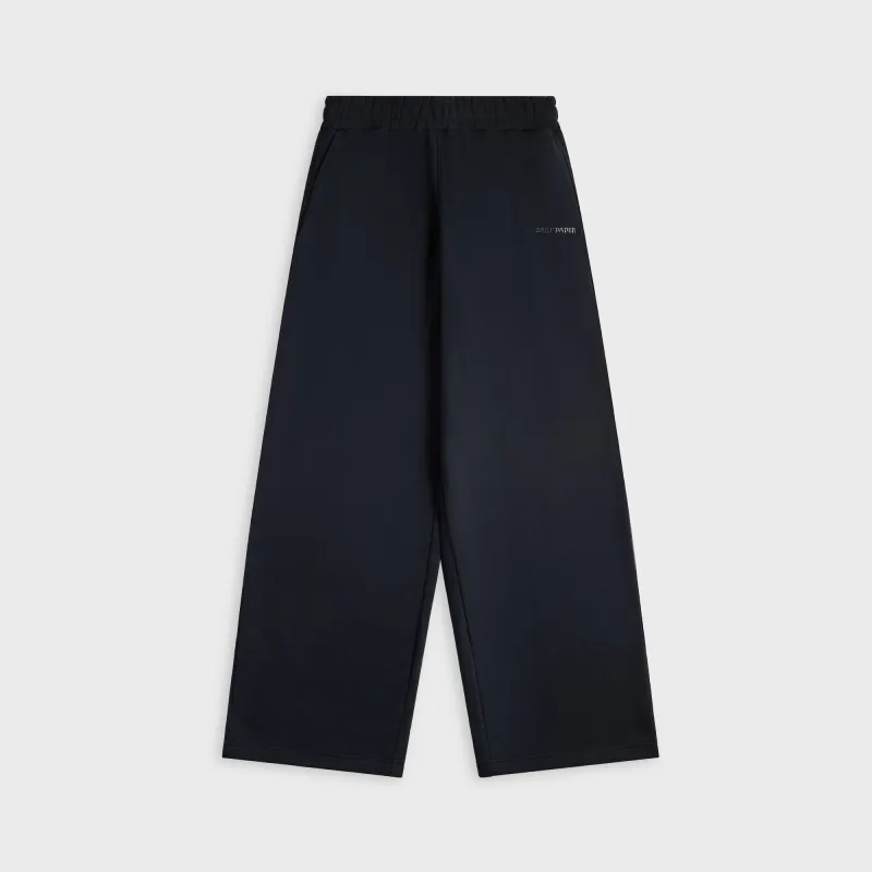 Daily Paper Wide Leg Pants - Black sold by Kith