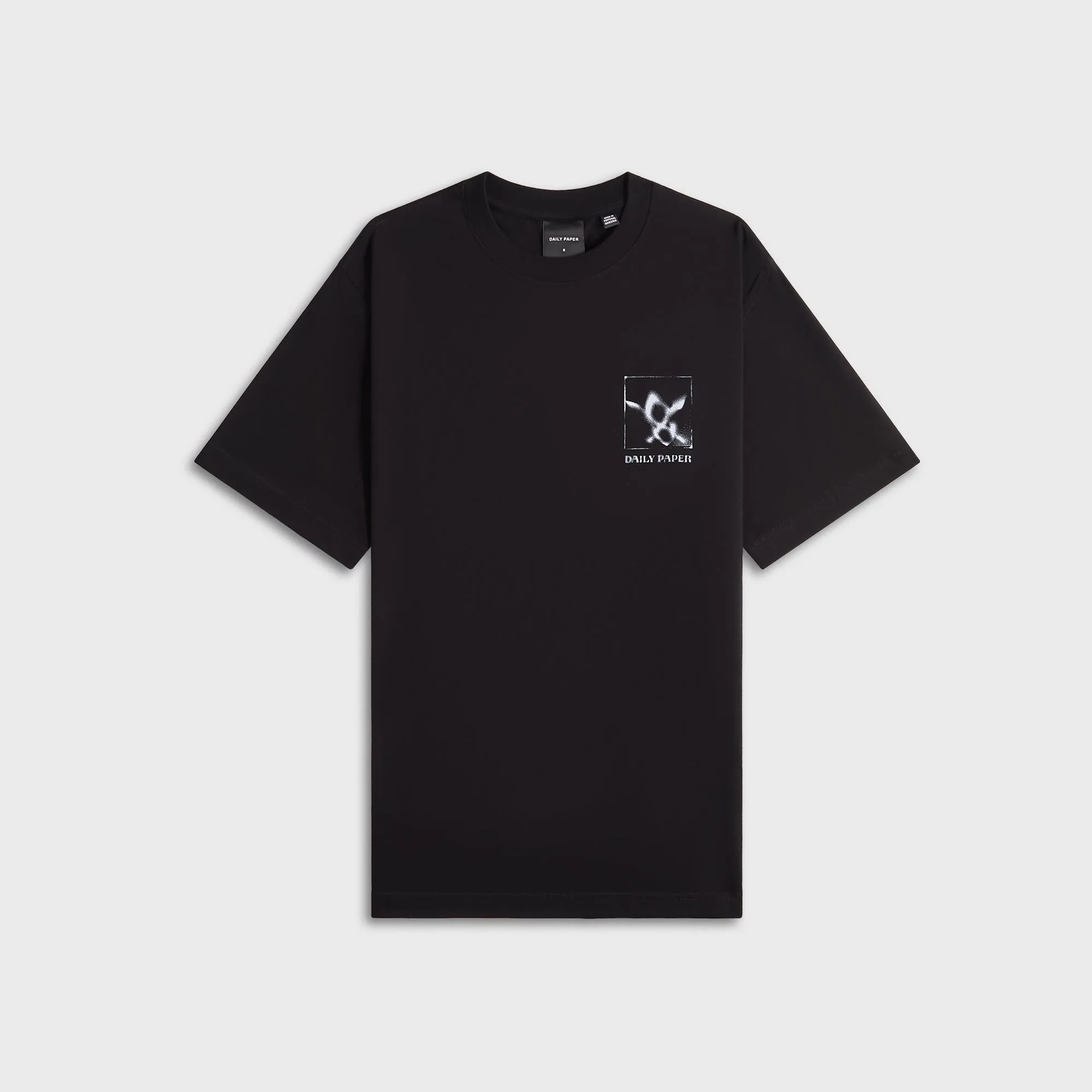 Daily Paper Shadow Grid Tee - Black sold by Kith