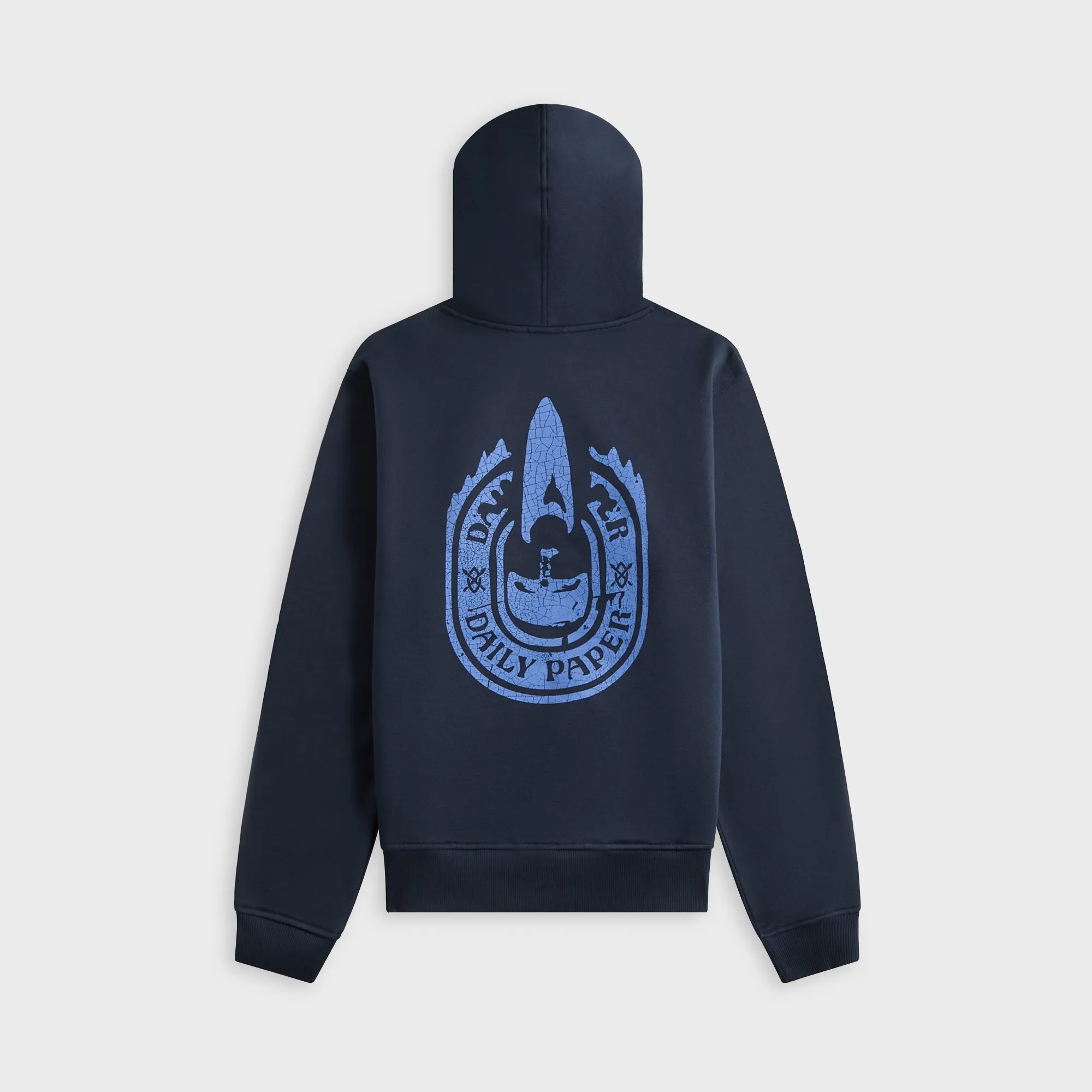 Daily Paper Candle Label Hoodie - Sky Captain Blue sold by Kith product image thumbnail 2