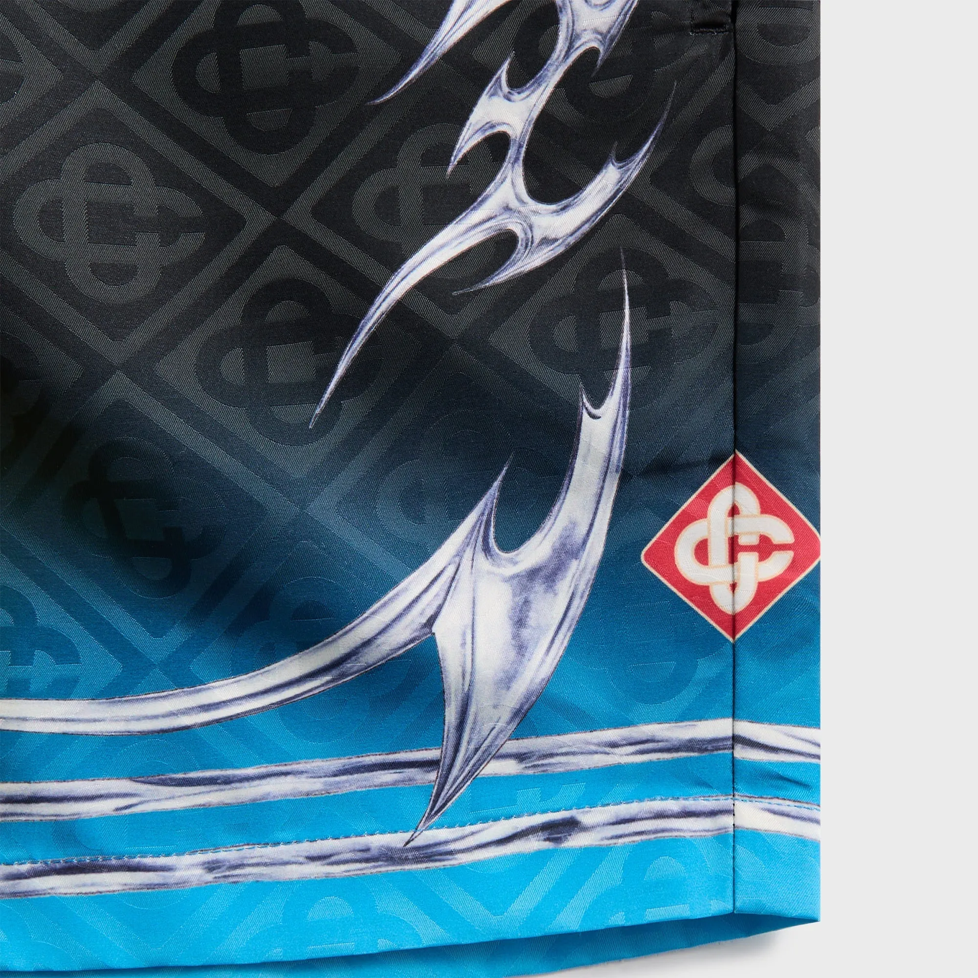 Casablanca Printed Swim Shorts - Black sold by Kith product image thumbnail 3