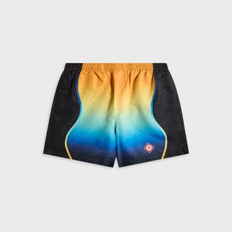 Casablanca Printed Jacquard Swim Shorts - Multi sold by Kith