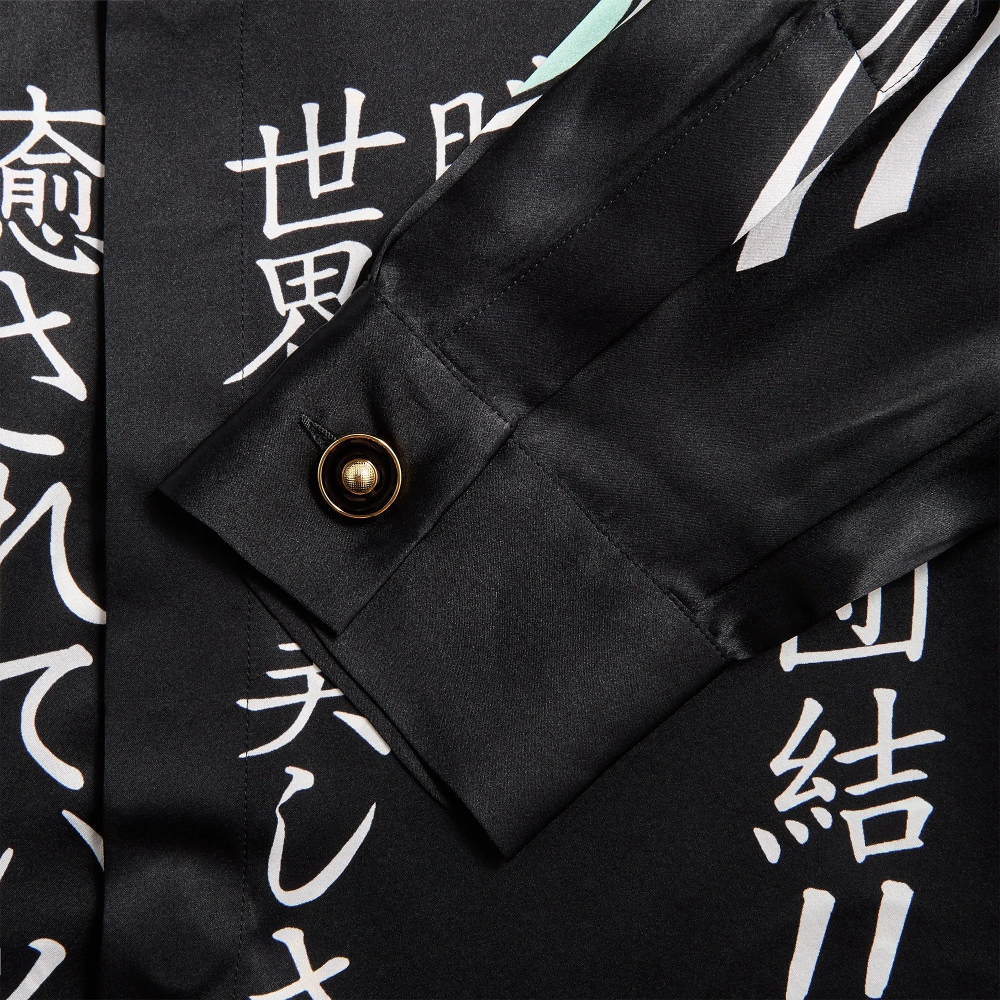 Casablanca Long Sleeve Shirt - Black sold by Kith product image thumbnail 3