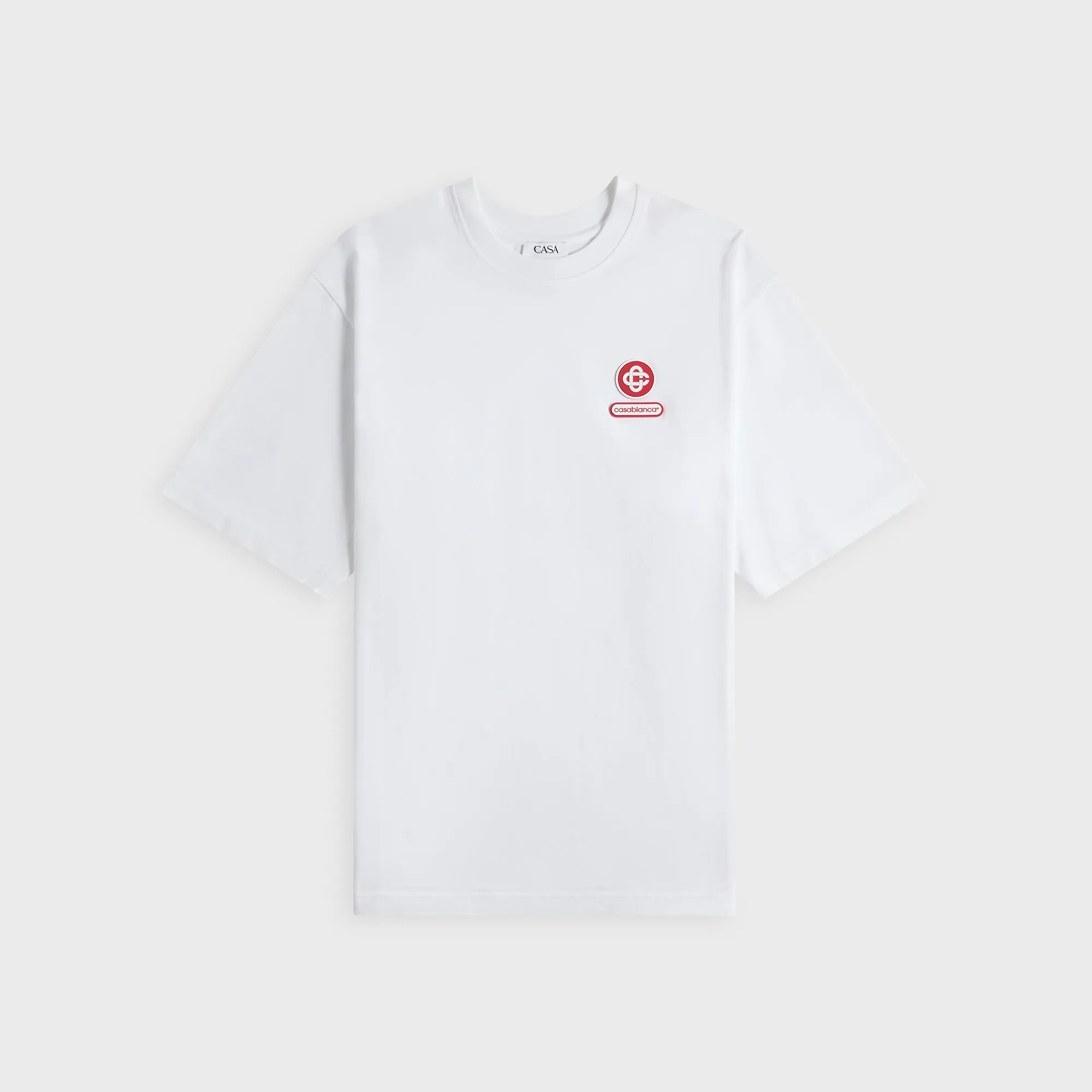 Casablanca Logo Patch Oversized Tee - White sold by Kith product image thumbnail 2