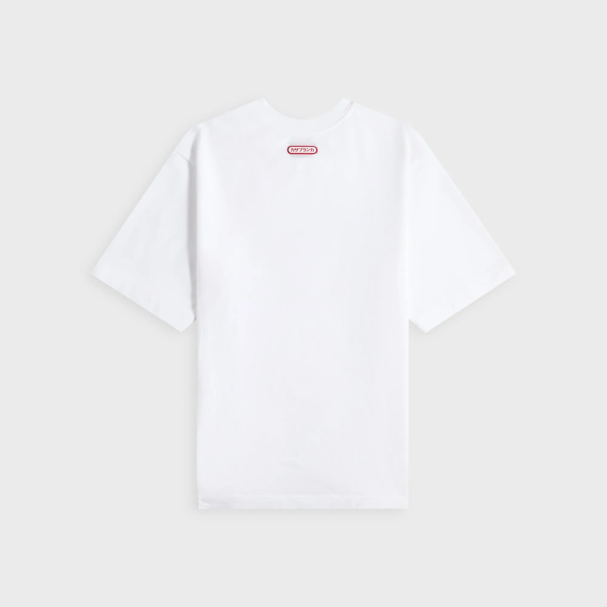 Casablanca Logo Patch Oversized Tee - White sold by Kith product image thumbnail 3