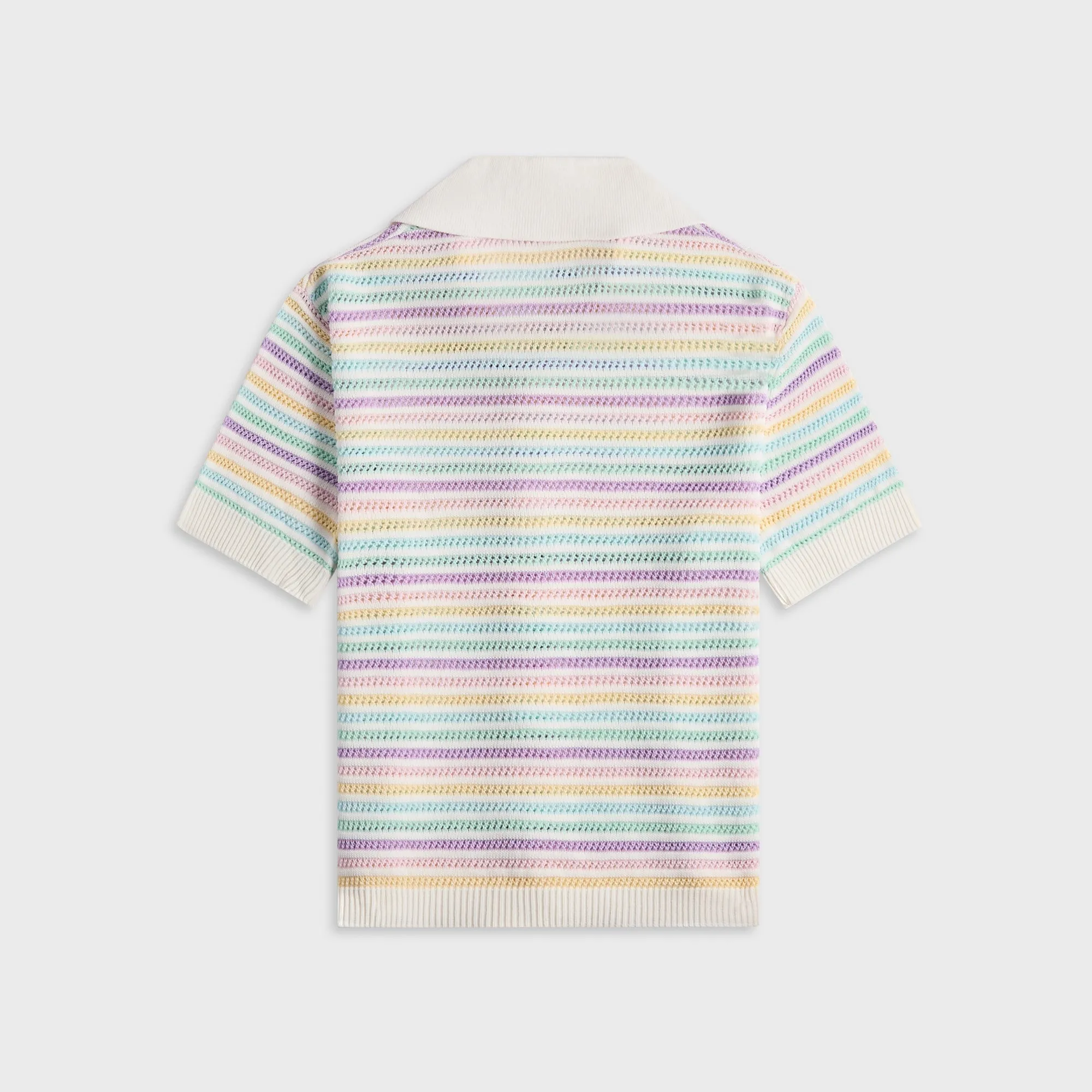 Casablanca Flower Crochet Polo - Multi sold by Kith product image thumbnail 2