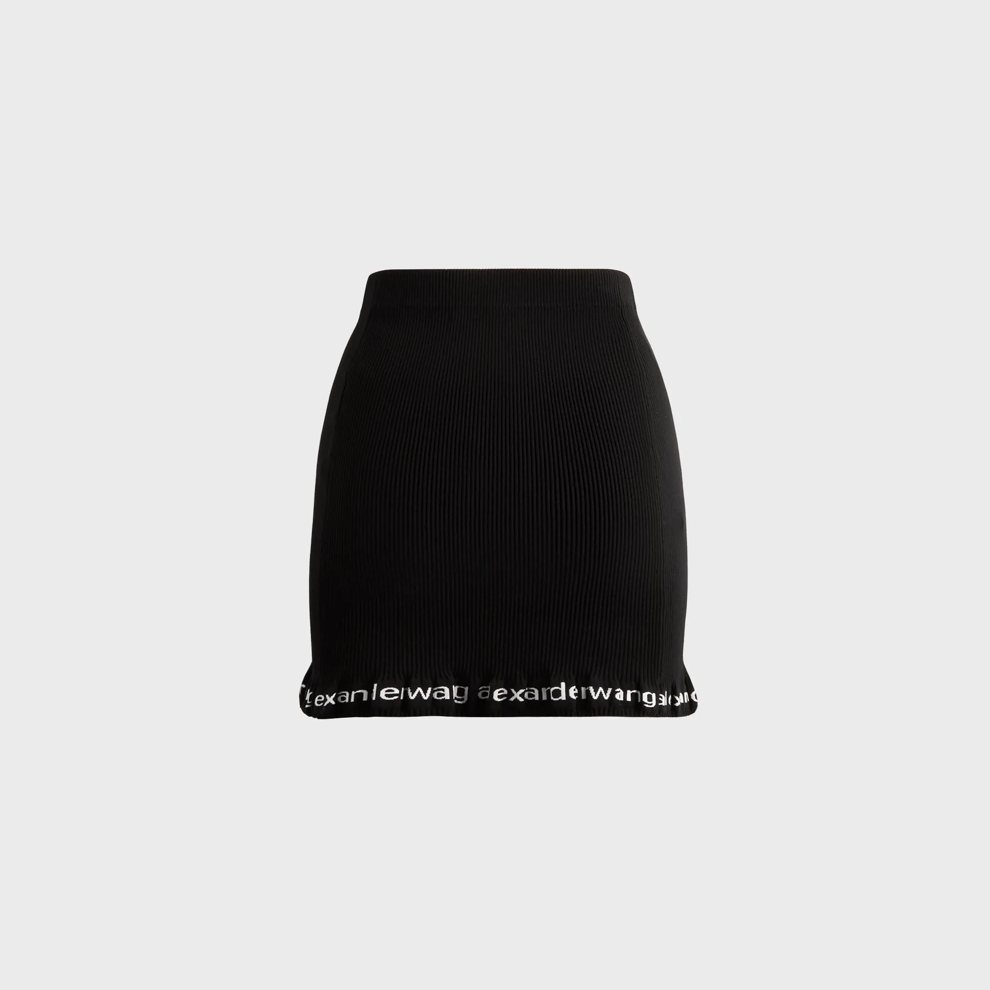 Alexander Wang Ribbed Mini Skirt - Black sold by Kith product image thumbnail 2