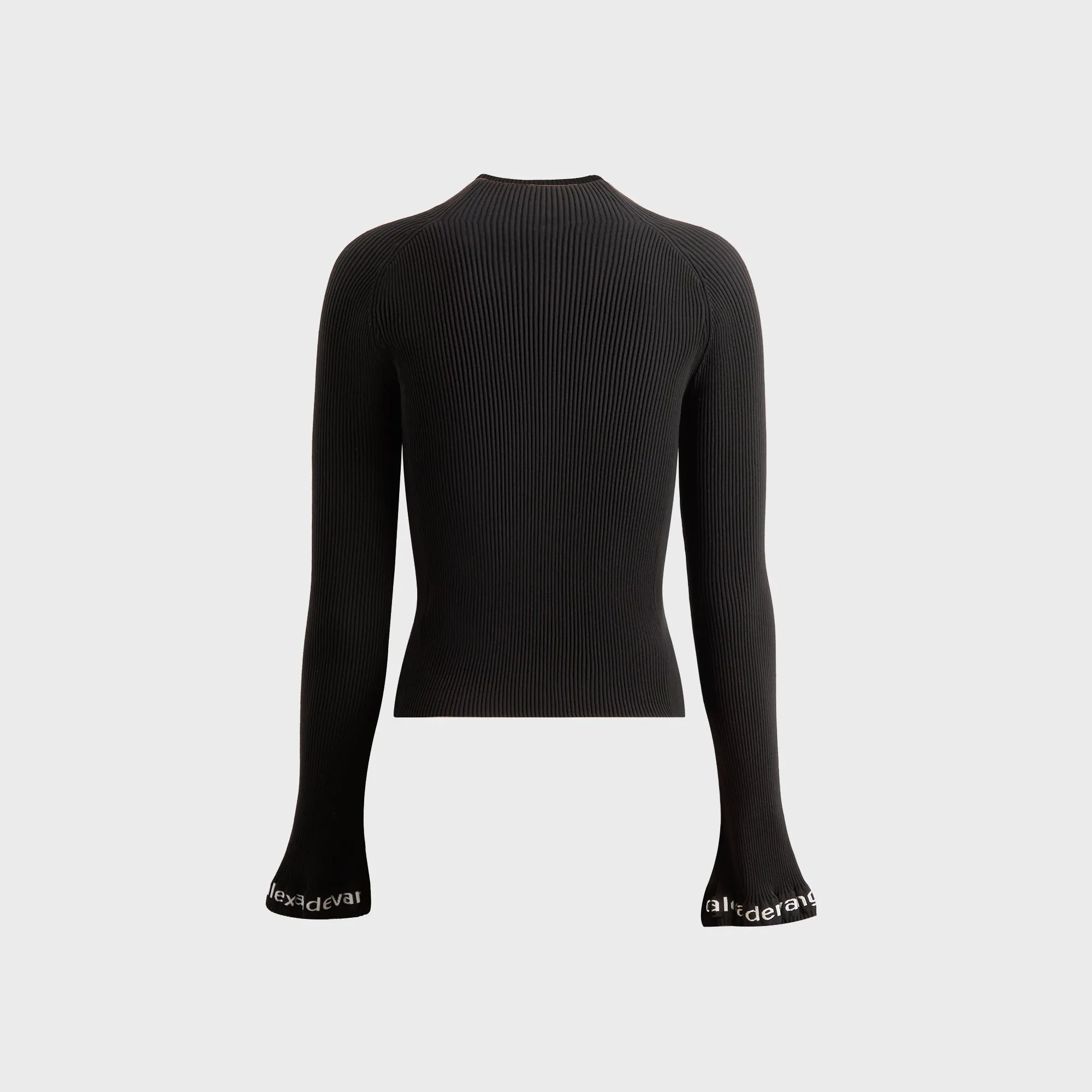 Alexander Wang Ribbed Long Sleeve Turtleneck - Black sold by Kith product image thumbnail 2