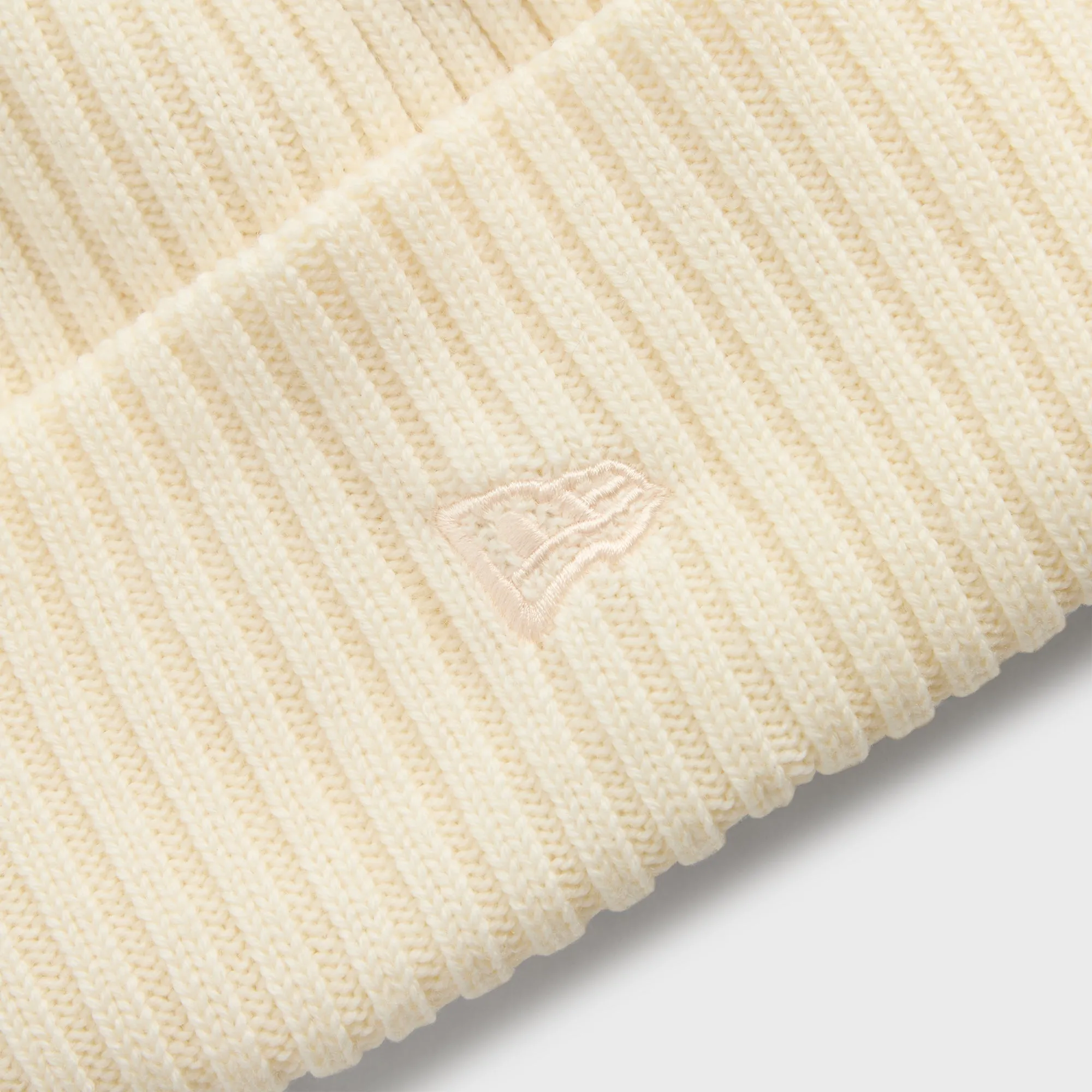 Kith & New Era for the New York Knicks Knit Beanie - Sandrift sold by Kith product image thumbnail 5