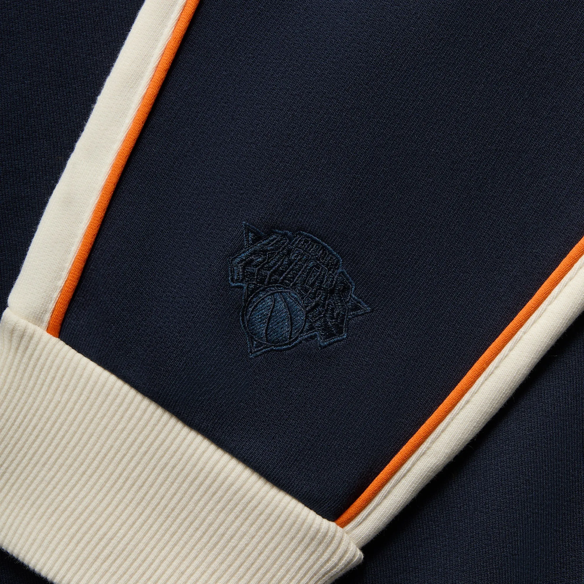 Kith for the New York Knicks Coach Vintage Nelson Quarter Zip - Nocturnal sold by Kith product image thumbnail 4