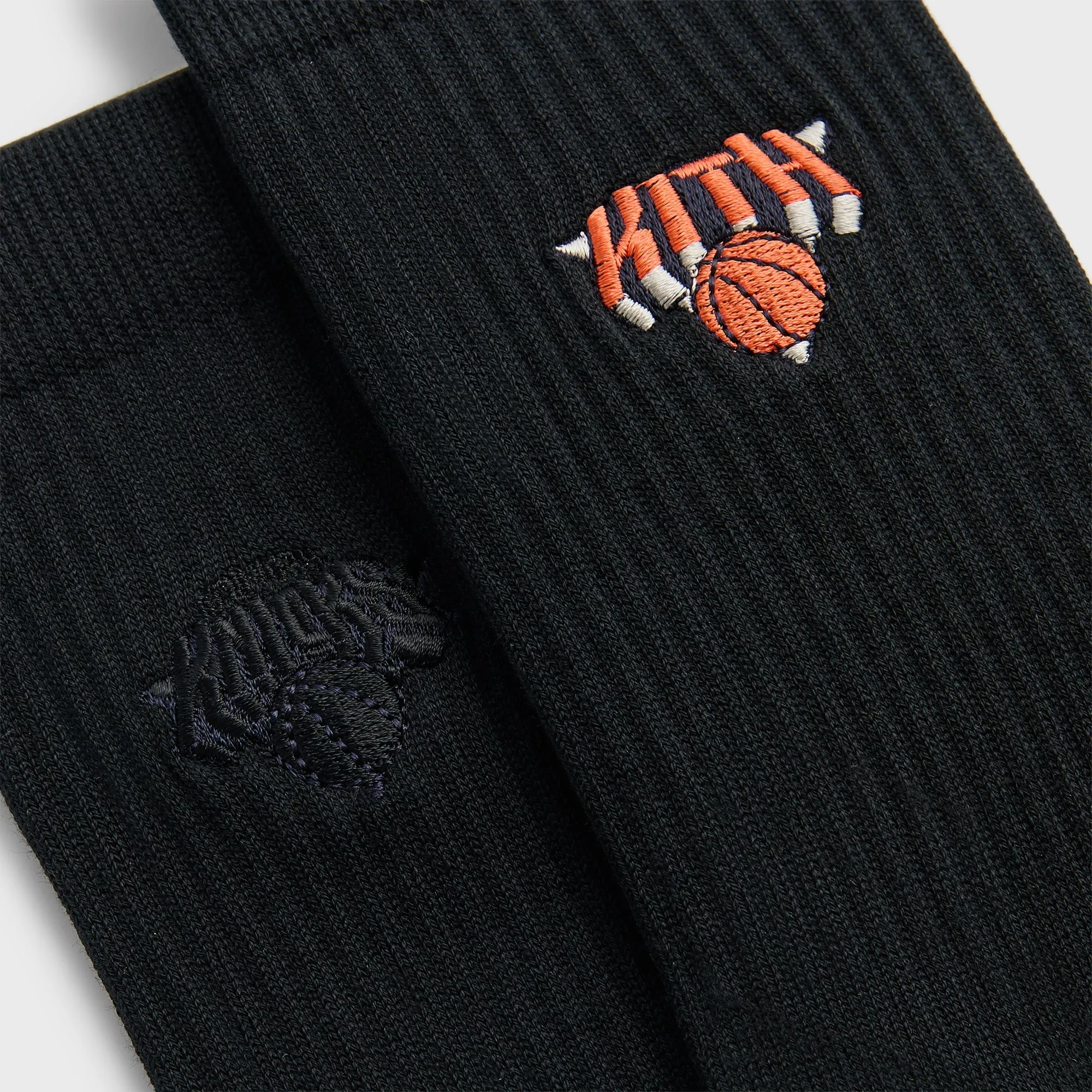 Kith for the New York Knicks Superman Logo Socks - Black sold by Kith product image thumbnail 3