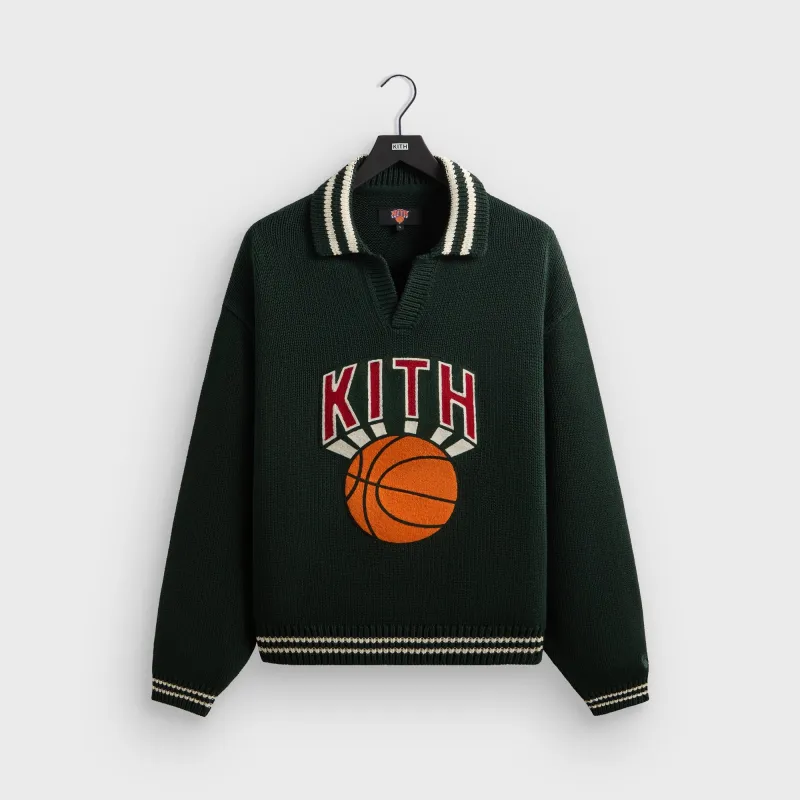 Kith for the New York Knicks Nelson Rugby Sweater - Stadium sold by Kith
