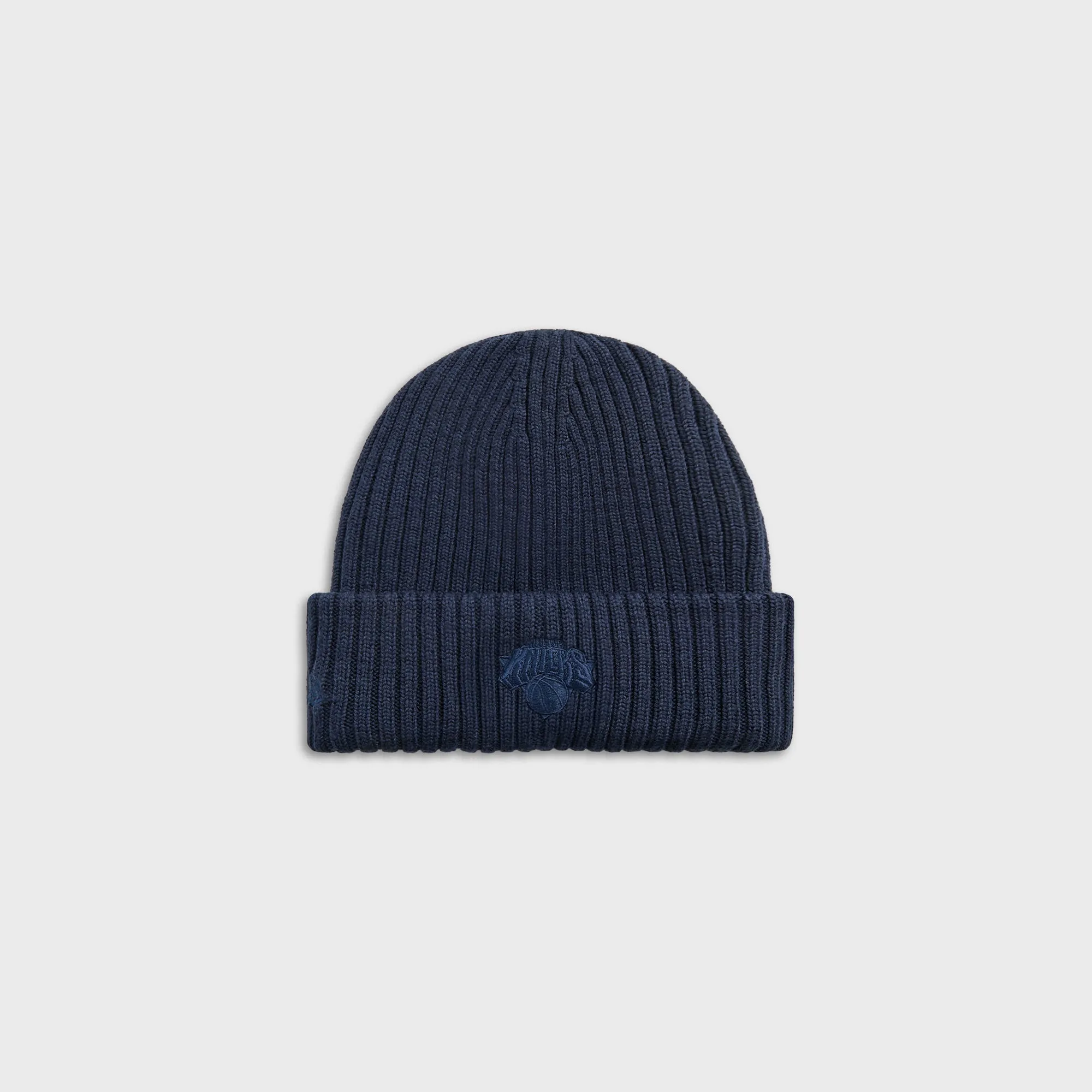 Kith for the New York Knicks Superman Logo Beanie - Nocturnal sold by Kith product image thumbnail 2