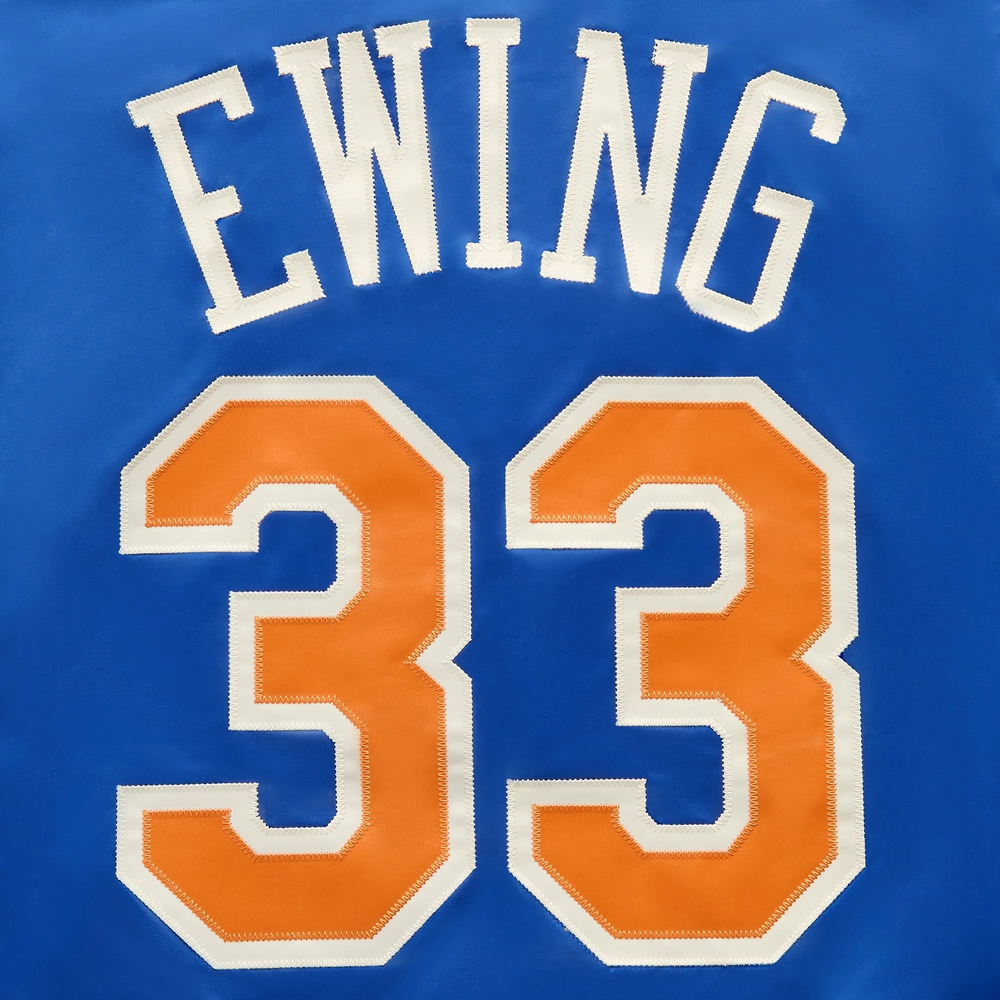 Kith for the New York Knicks Patrick Ewing Classic Satin Bomber Jacket - Current sold by Kith product image thumbnail 4