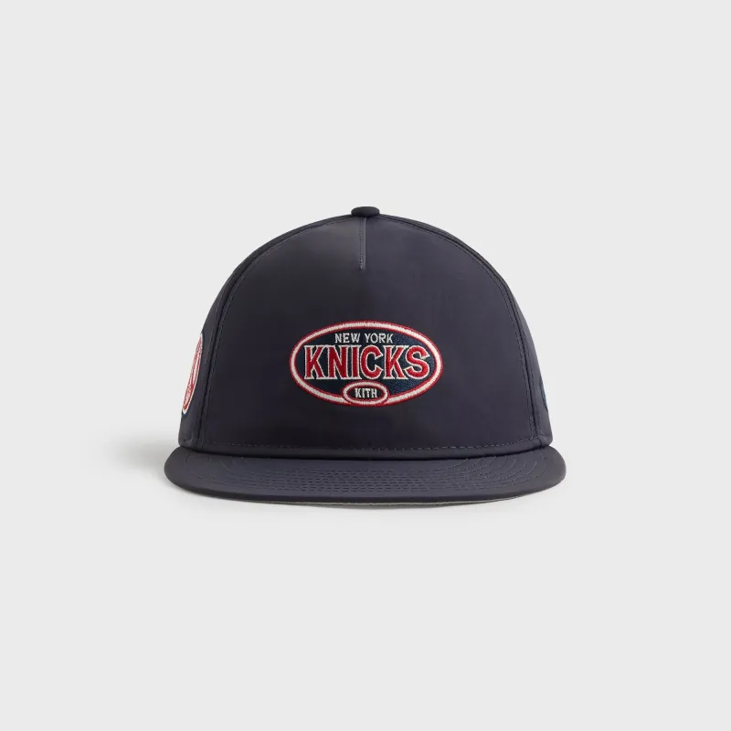 Kith & New Era for the New York Knicks 9FIFTY Nylon Snapback - Nocturnal sold by Kith