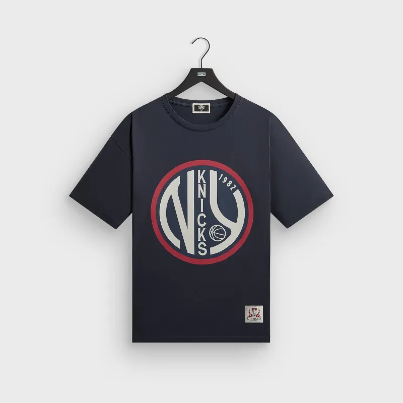 Kith for the New York Knicks NY Vintage Jones Tee - Nocturnal sold by Kith