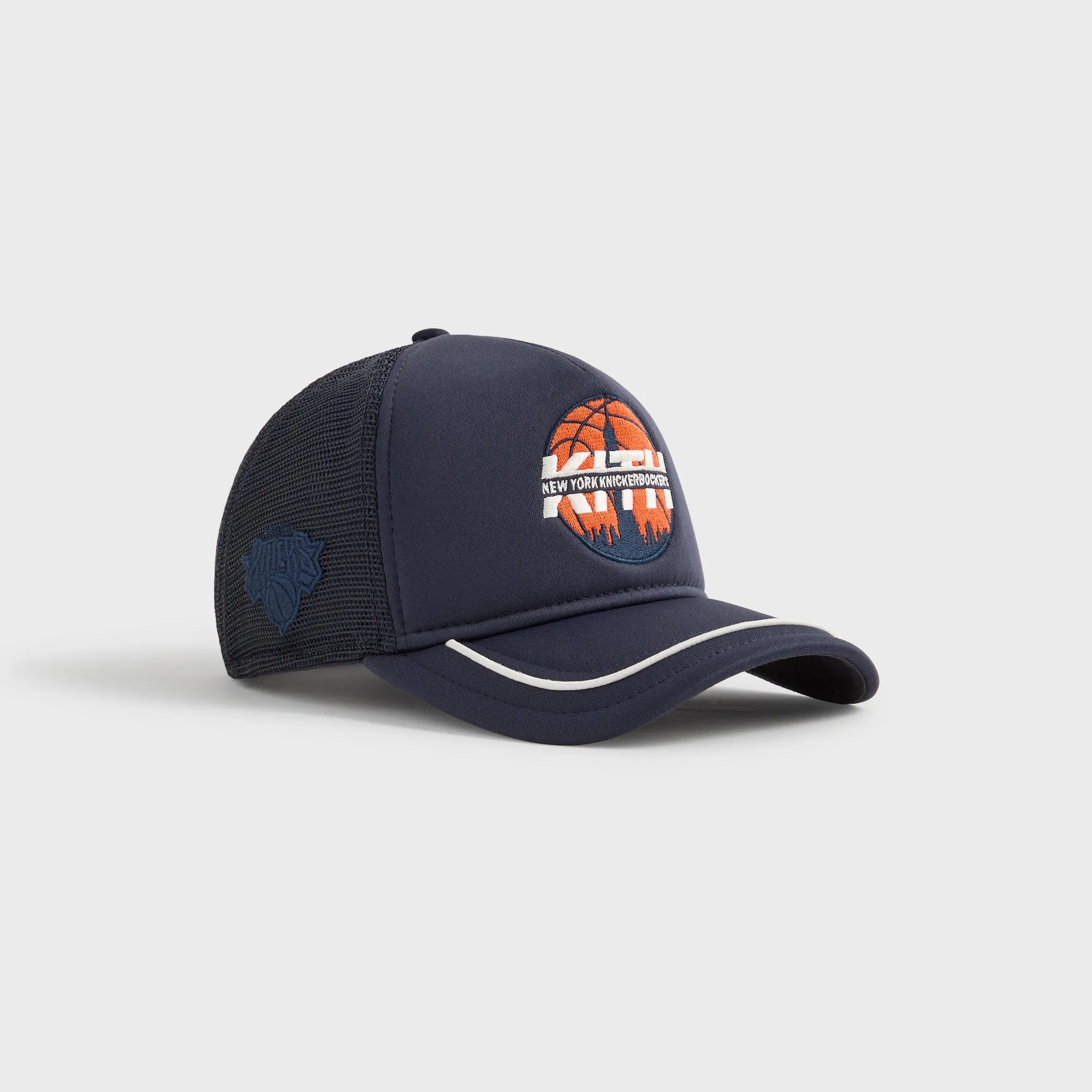 Kith & New Era for the New York Knicks 9FORTY Trucker Snapback - Nocturnal sold by Kith product image thumbnail 3