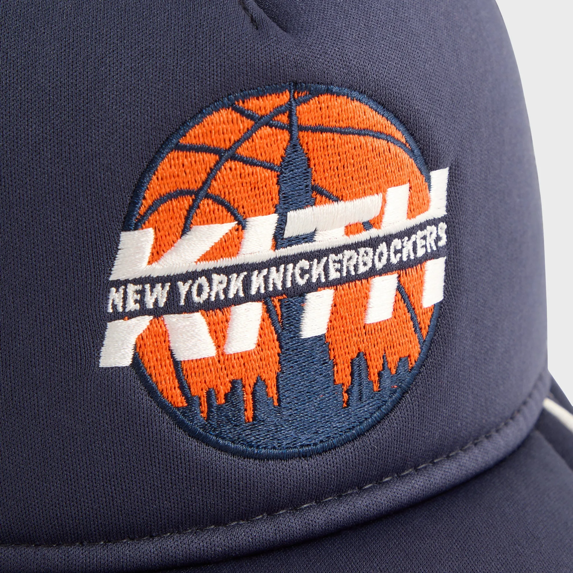 Kith & New Era for the New York Knicks 9FORTY Trucker Snapback - Nocturnal sold by Kith product image thumbnail 4