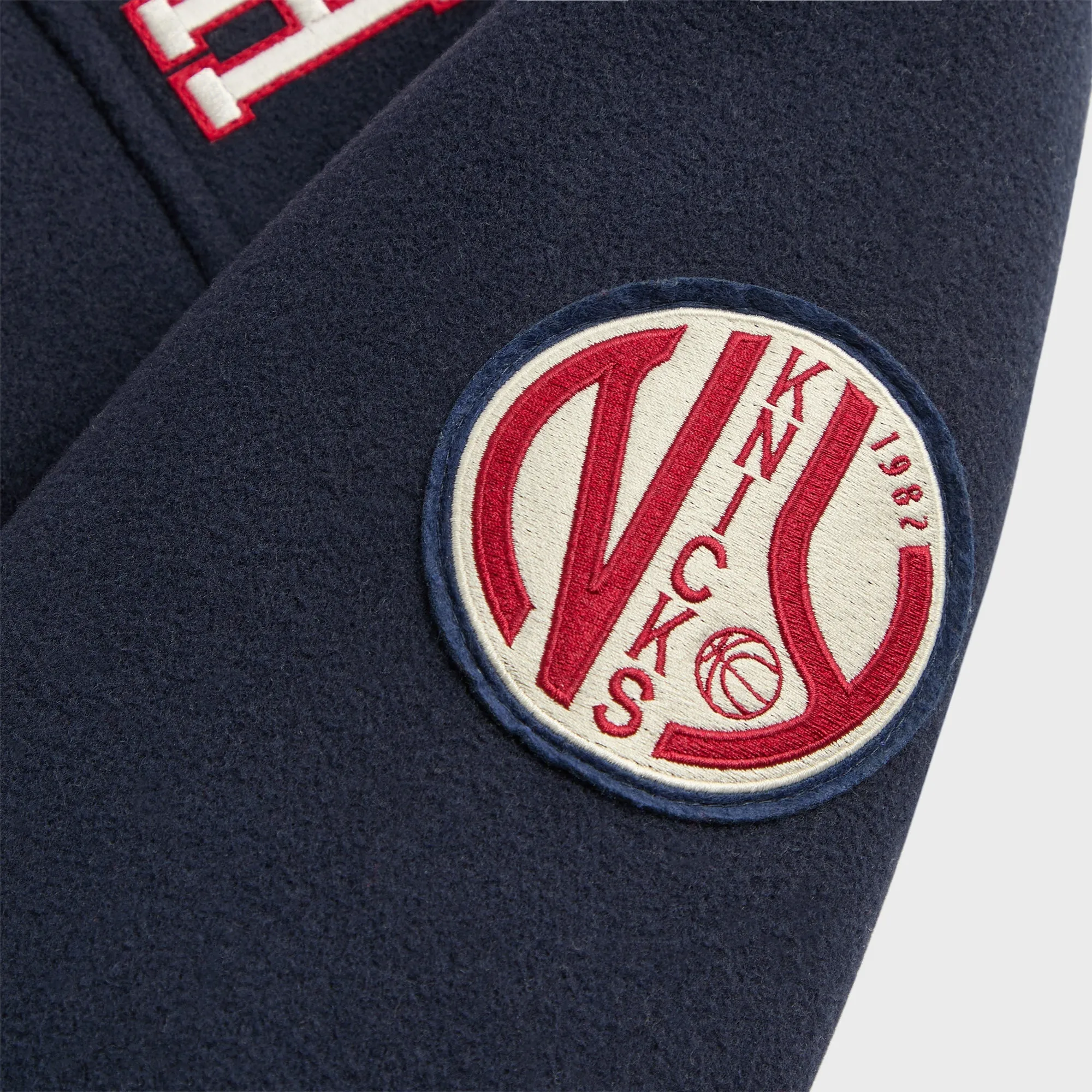 Kith for the New York Knicks Madison Square Garden Wool Varsity Jacket - Nocturnal sold by Kith product image thumbnail 5