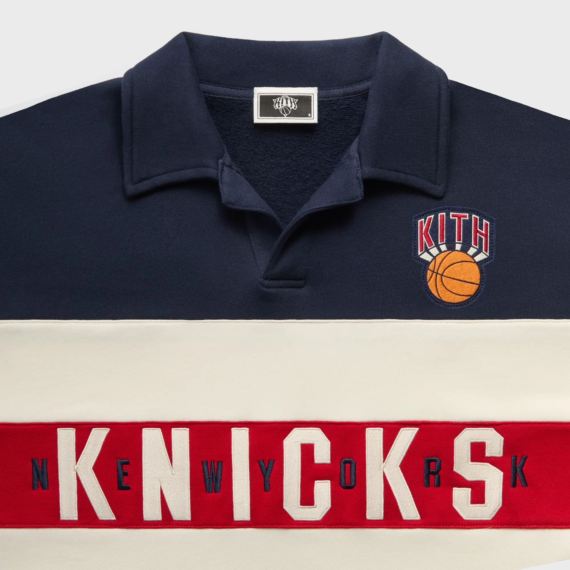 Kith for the New York Knicks Classic Nelson Rugby - Nocturnal sold by Kith product image thumbnail 3