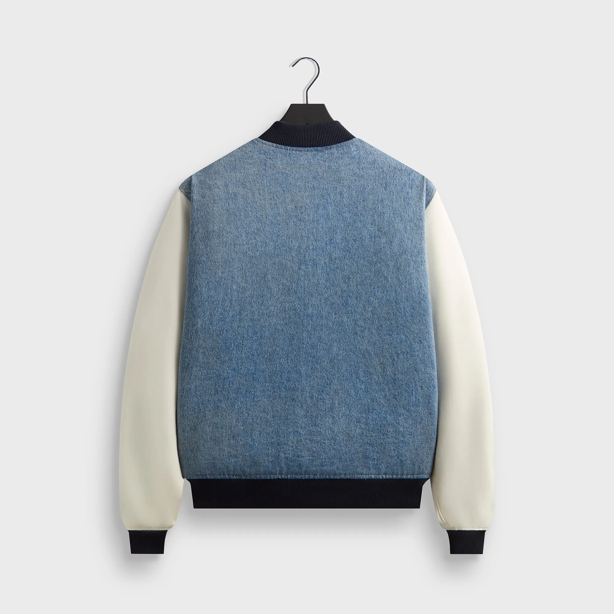 Kith for the New York Knicks Denim Marvin Bomber - Medium Indigo sold by Kith product image thumbnail 2