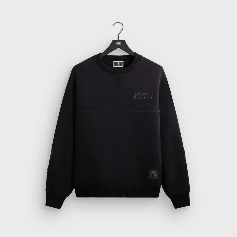 Kith for the New York Knicks Tonal Vintage Crewneck - Black sold by Kith