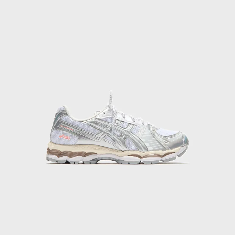 ASICS GEL-KAYANO 12.1 - White / Pure Silver sold by Kith