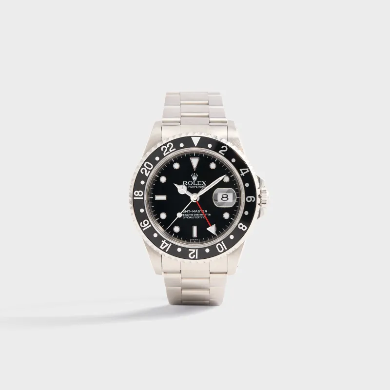 Wind Vintage Rolex GMT-Master Reference 16700 with Black Insert - Black / Silver made by Kith