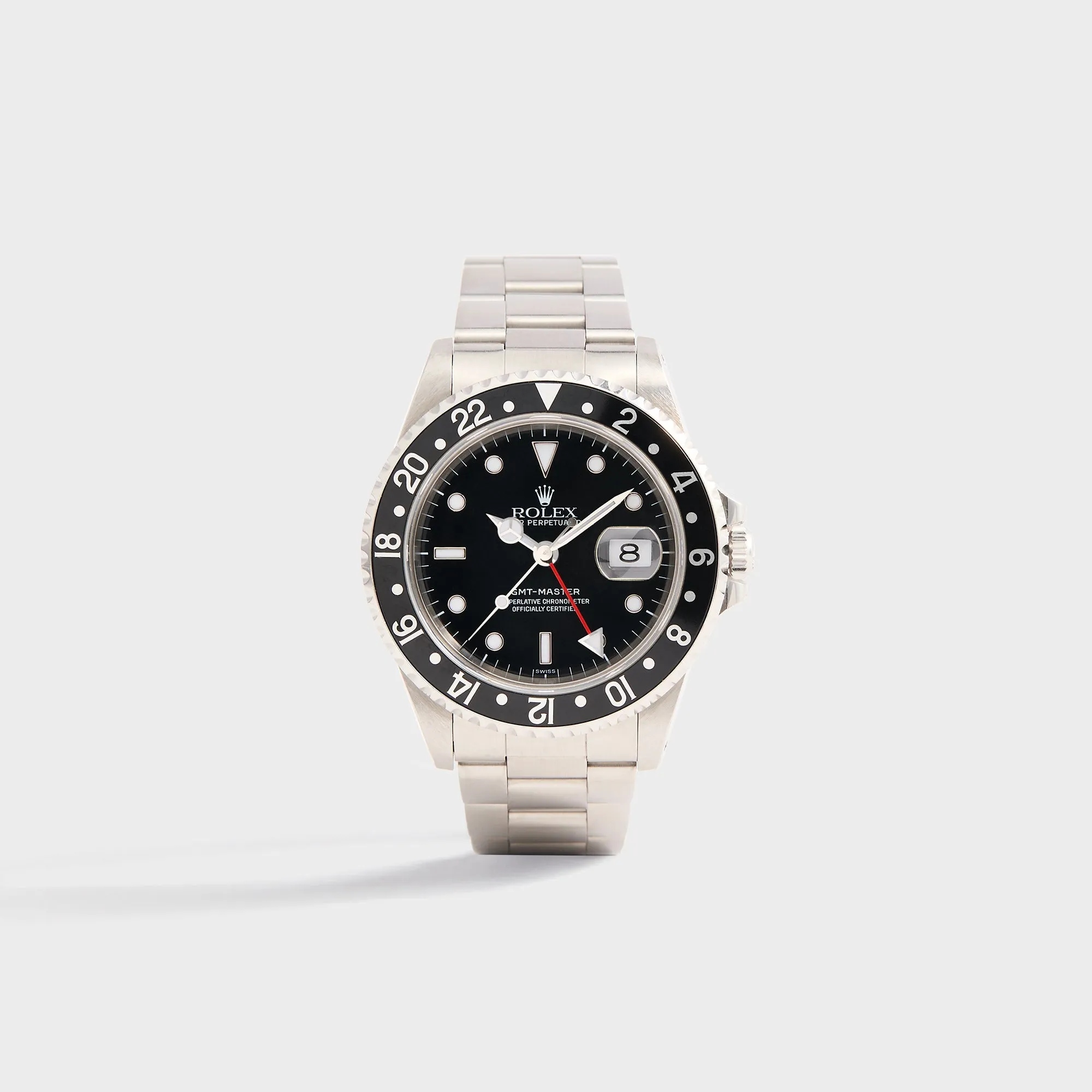 Wind Vintage Rolex GMT-Master Reference 16700 with Black Insert - Black / Silver sold by Kith