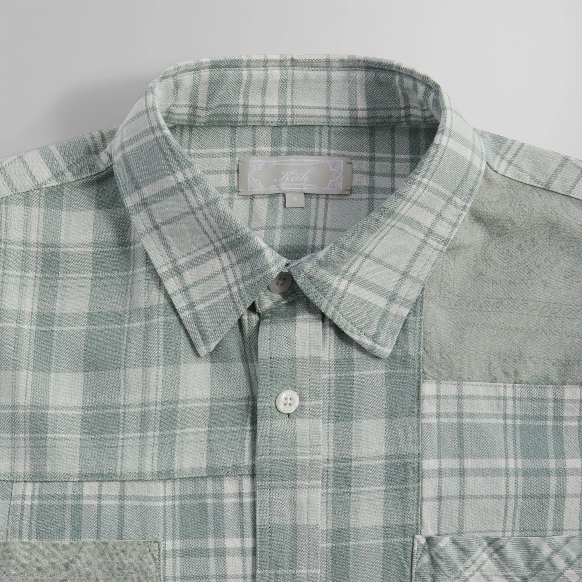 Kith Patchwork Jaydin Buttondown Shirt - Palais sold by Kith product image thumbnail 4