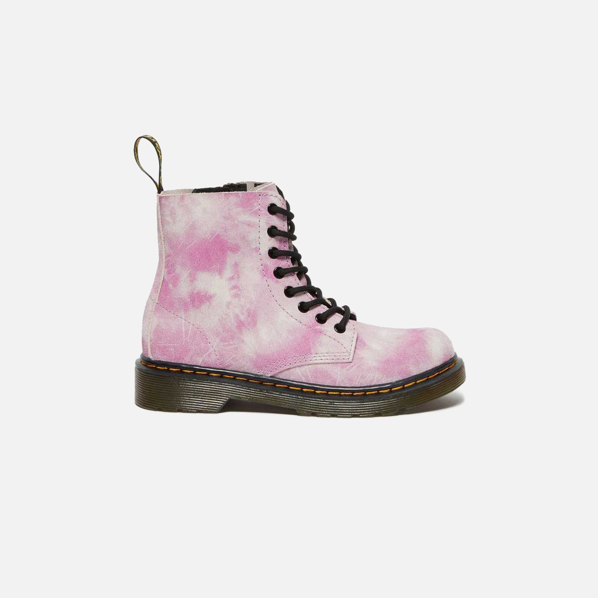 Dr. Martens Junior 1460 Tie Dye - Pink sold by Kith