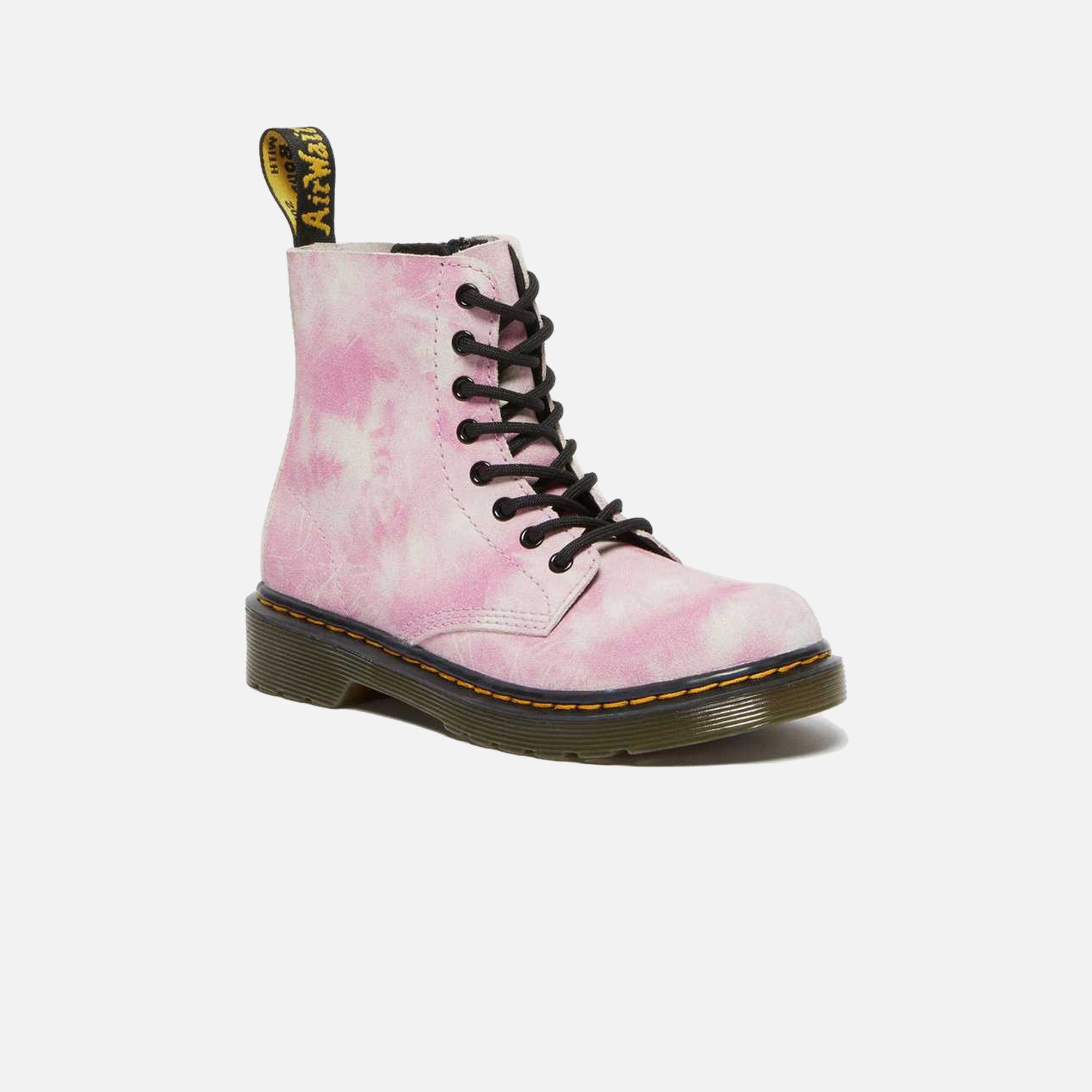 Dr. Martens Junior 1460 Tie Dye - Pink sold by Kith product image thumbnail 2
