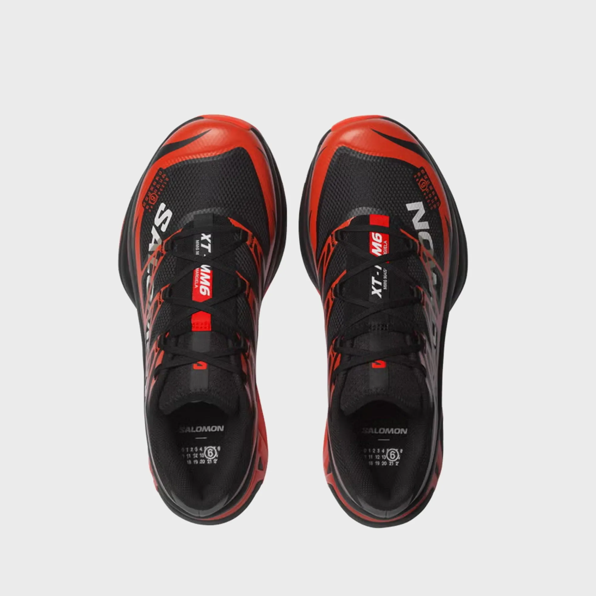 MM6 Maison Margiela x Salomon WMNS XT - Black / Cherry Tomato / White sold by Kith product image thumbnail 3