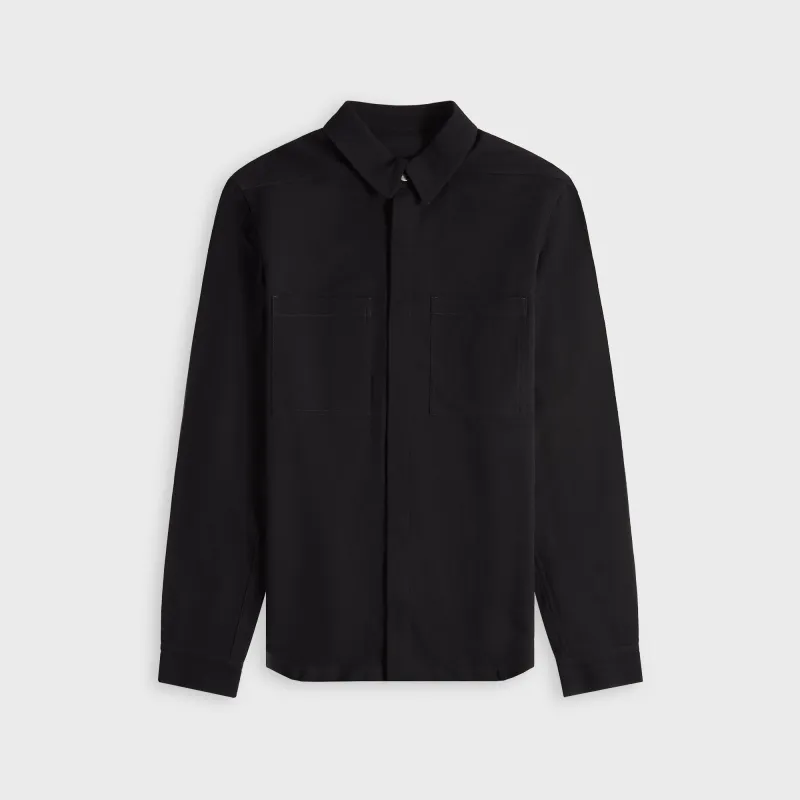 Rick Owens Outershirt - Black sold by Kith