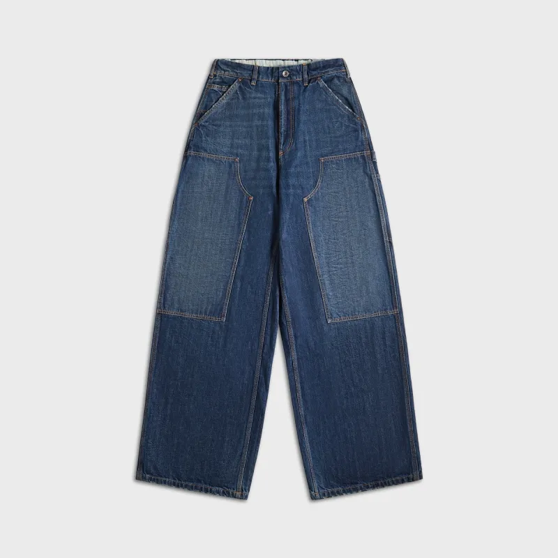 Maison Margiela Wide Leg Pants - Blue Wash sold by Kith