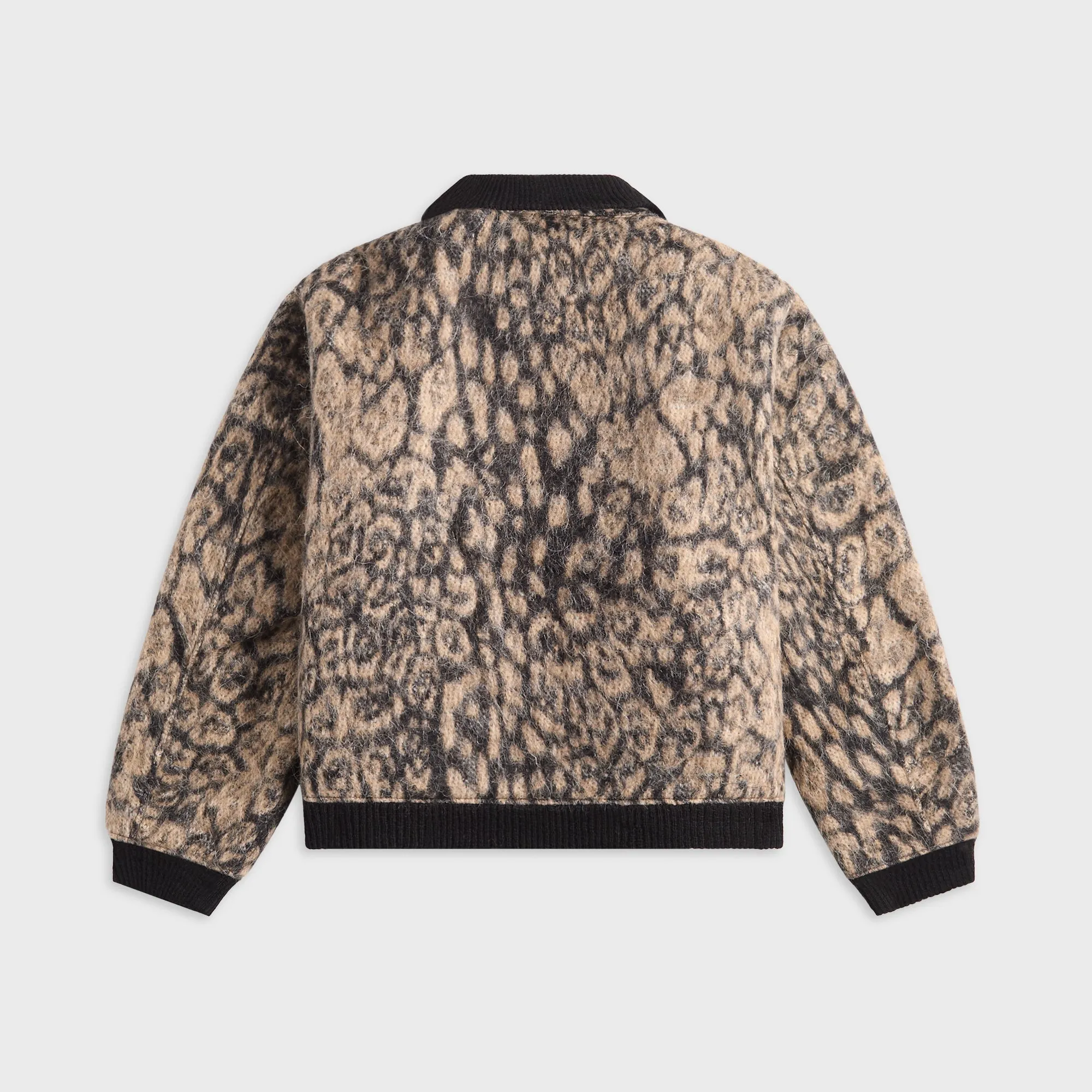 Engineered Garments Wool Poly Leopard Jacquard Jacket - Brown sold by Kith product image thumbnail 2