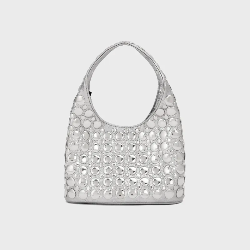 Dotthz Delilah Mini Bag - Metallic Silver sold by Kith